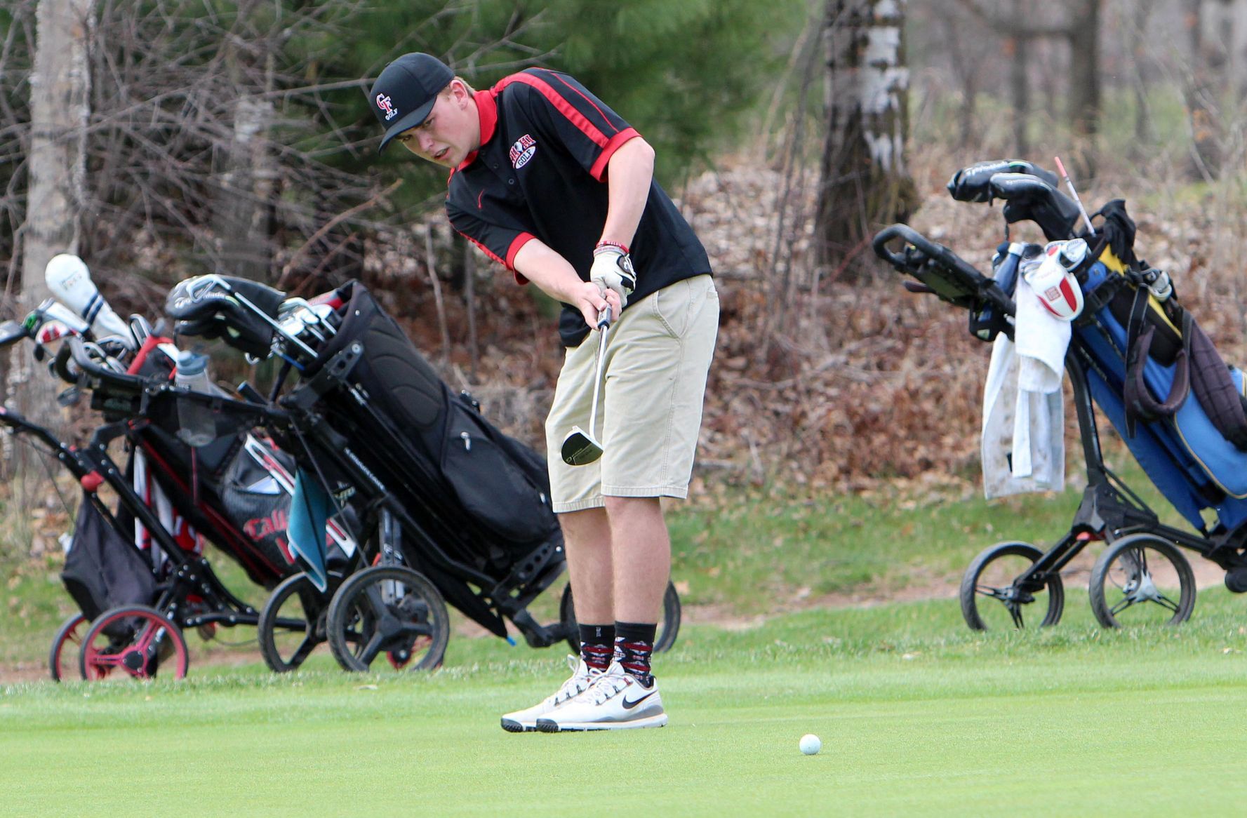 Big Rivers Conference Boys Golf Meet at Lake Wissota Golf Course 5-3-18